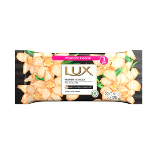 Jabón LUX Flor de vainilla 3x125Gr