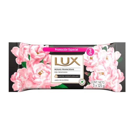 Jabón LUX Rosas Francesas 3x125Gr