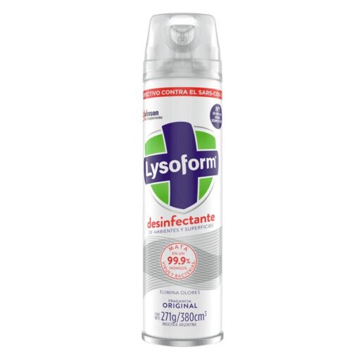 Desinfectante Lysoform aerosol 380cm3