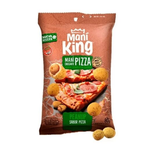 Maní King sabor pizza 80grs (SIN TACC)
