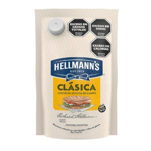 Mayonesa Clásica Hellmann´s 250Gr