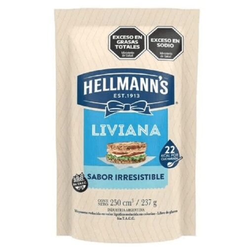 Mayonesa Liviana Hellmann´s 250Gr