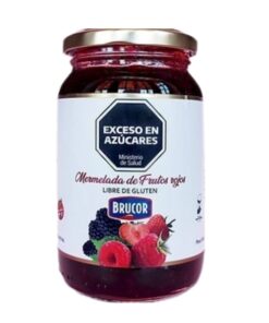 Mermelada Brucor Frutos rojos s/tacc 380grs