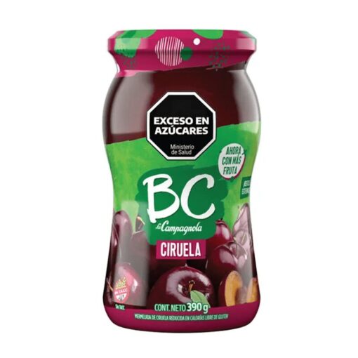 Mermelada Bc Ciruela 390grs