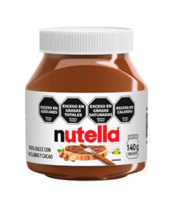 Crema de avellanas Nutella 140 grs
