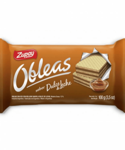 Obleas Zupay Dulce de Leche 100Gr