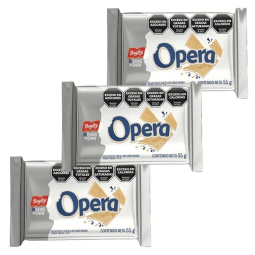 Galletitas Opera 55grs x3 ( precio x unidad $ 490 )