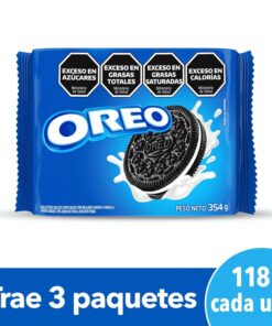 Galletitas Oreo Clásicas x3u 350grs