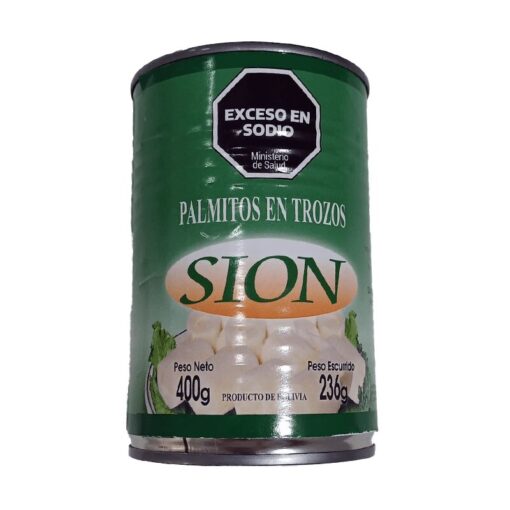 Palmitos en trozos Sion 400grs