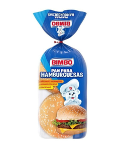 Pan de Hamburguesas Bimbo 210grs 4u