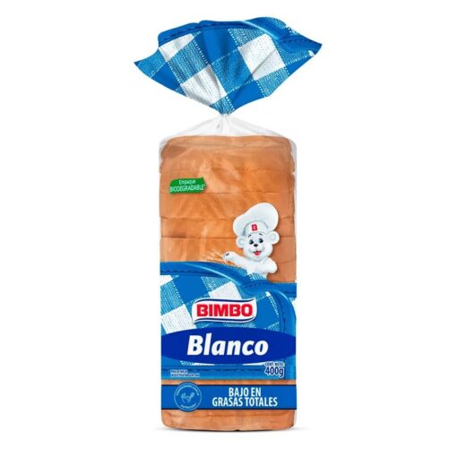 Pan Lactal Blanco Bimbo 400grs