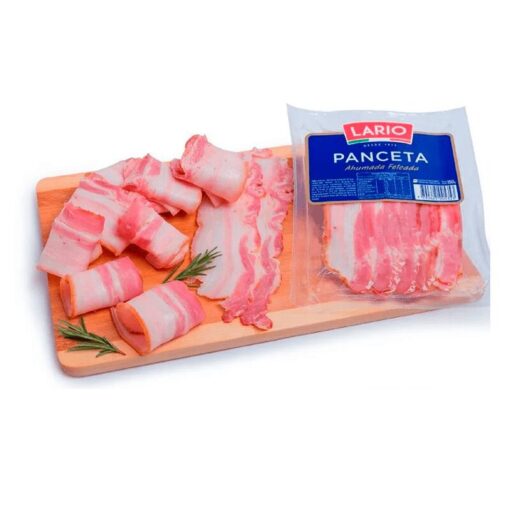 Bandeja Feteada Panceta Ahumada LARIO de 100grs Precio kg $22.900