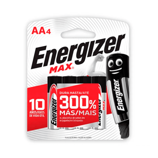 Pilas Energizer doble AA x4u