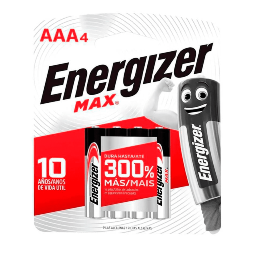 Pilas Energizer triple AAA x4u