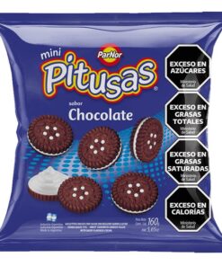 Galletitas Pitusas Chocolate 160grs