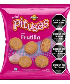 Galletitas Pitusas Frutilla 160grs