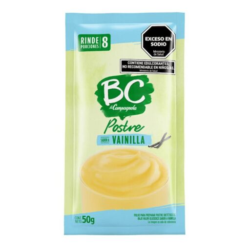 Postre BC Vainilla 50grs