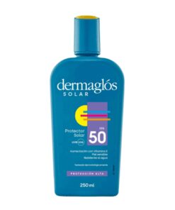 Protector Solar Dermaglós Protección alta Emulsión fps50 250ml