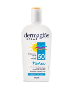 Protector Solar Dermaglós Niños Protección alta Emulsión fps50 180ml