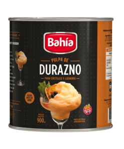 Pulpa de duraznos Bahía 900grs