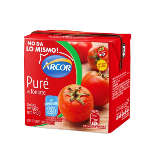 Puré de tomate Arcor 530gr