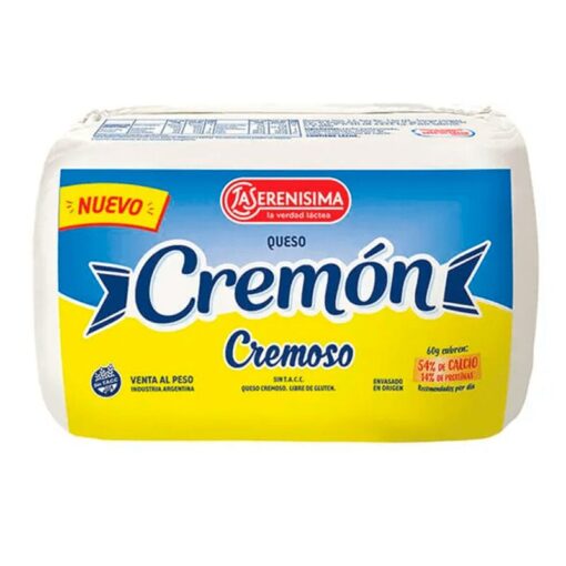 Queso Cremon cremoso x unidad  500grs