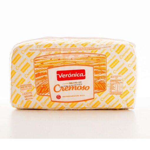 Queso Cremoso Verónica 1/2 HORMA (2kg aprox.) Precio x KG $8.900 (venta al peso)