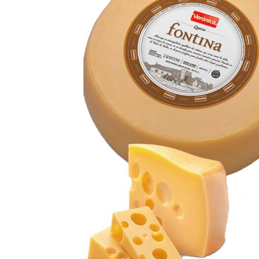 Queso Fontina Verónica 1/6 de HORMA (1kg aprox.) Precio x kg 21.900(venta al peso)