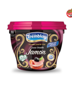 Queso untable Tremblay jamón 190grs