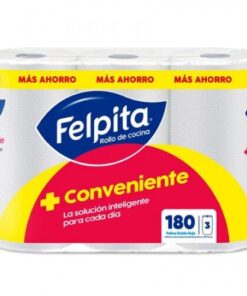 Rollo de cocina Felpita mas ahorro 180 paños