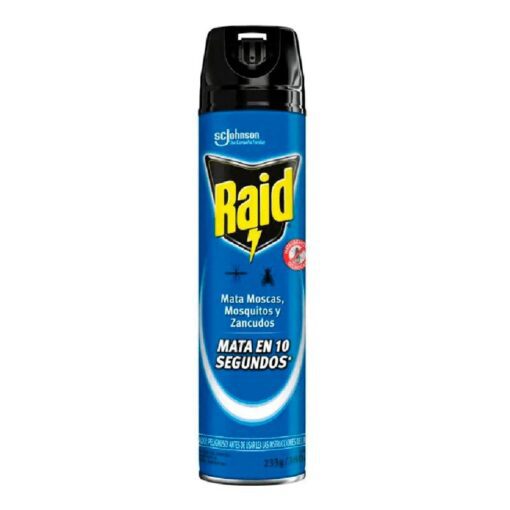Insecticida Raid mata moscas, mosquitos y zancudos 380ml