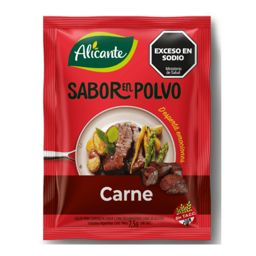 Sabor en polvo Alicante Carne 7,5grs