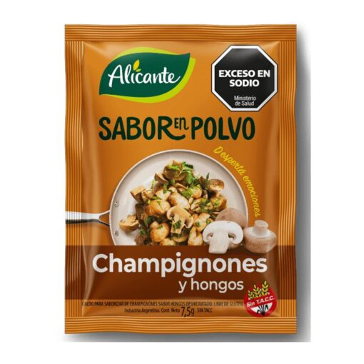 Sabor en polvo Alicante Champignones y hongos 7,5grs