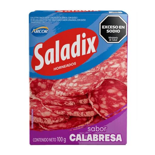 Snacks Calabresa Saladix 100Gr