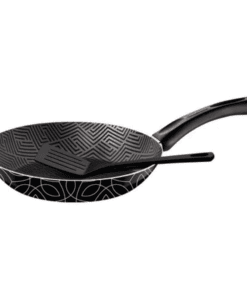 SARTEN PARIS TEXTURE NEGRA C/ESPATULA 28 CM