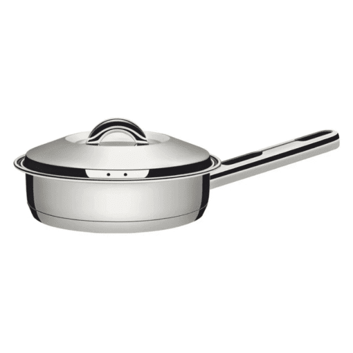 Sartén inoxidable con tapa 24cm TRAMONTINA