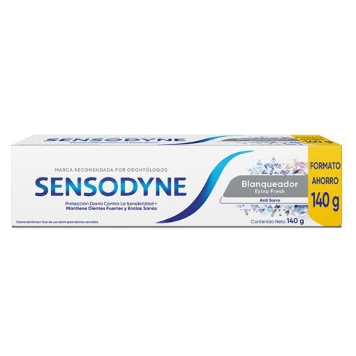 Dentífrico Sensodyne blanqueador 140grs