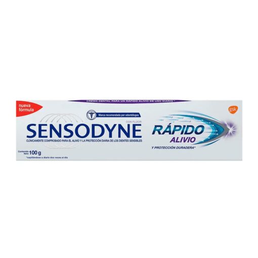 Dentífrico Sensodyne Rápido alivio 100Gr