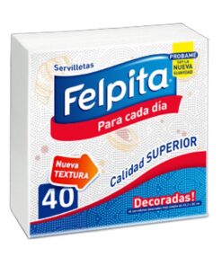 Servilletas decoradas FELPITA 40u