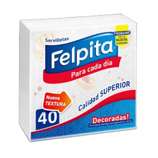 Servilletas decoradas FELPITA 40u