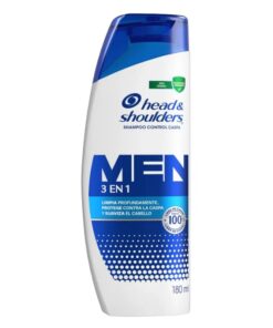 Shampoo Head & Shoulders Men 3 en 1 180ml