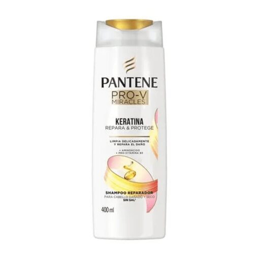 Pantene Shampoo Keratina repara y protege 400ml