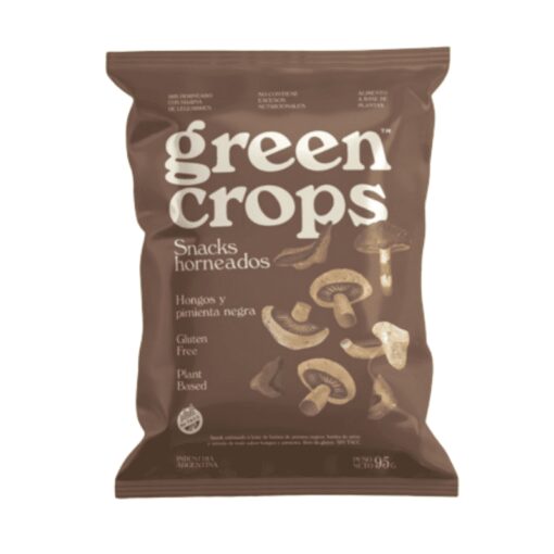 Snacks Green Crops Hongos y pimienta negra x 45grs sin tacc