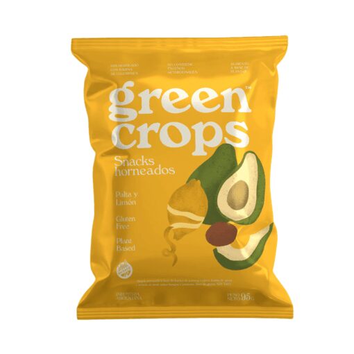 Snacks Green Crops Palta y Limón x 45grs sin tacc
