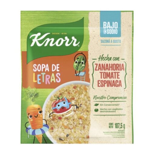 Sopa de letras Knorr 107grs
