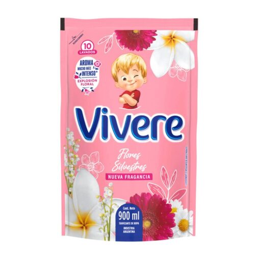 Suavizante Vivere Flores Silvestres 900ml