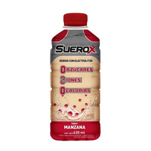 Suerox bebida Isotónica Manzana 630ml