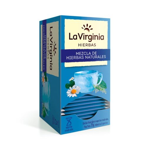 Té de Hierbas Naturales La Virginia 25saquitos