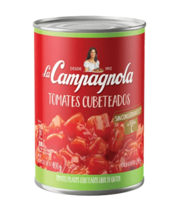 Tomates cubeteados La Campagnola 400grs