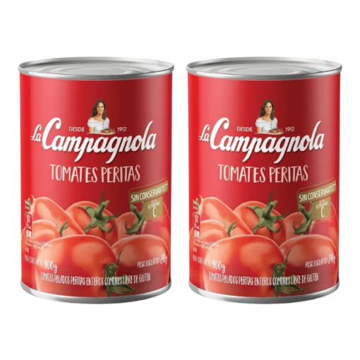 Tomates Peritas La Campagnola 400grs x2u ( $ 1290 x unidad )
